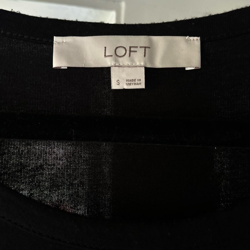 LOFT Black Dress